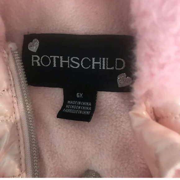 Rothschild Light Pink Quilted Puffer Jacket - Picture 10 of 10